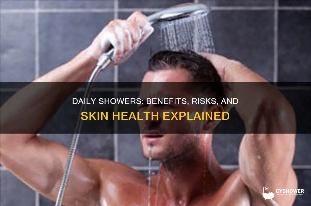 what happens if you take a shower everyday