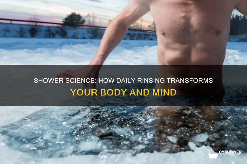 what happens to your body when you take a shower