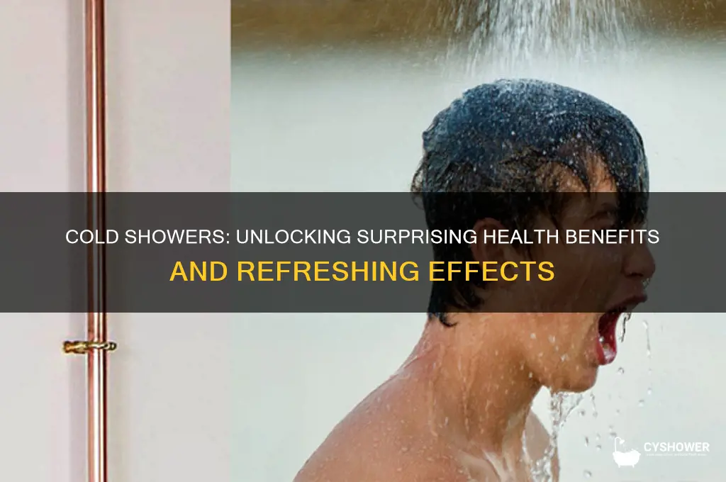 what happens when you take a cold shower