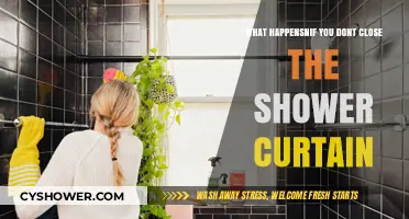 Unclosed Shower Curtain Chaos: Consequences and Tips to Avoid Mess