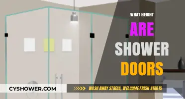 Standard Shower Door Heights: A Comprehensive Guide for Your Bathroom