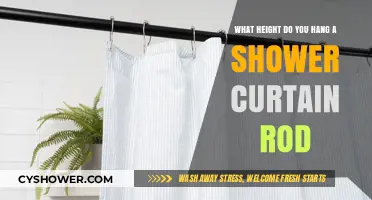 Perfect Shower Curtain Rod Height: Tips for a Functional Bathroom Setup