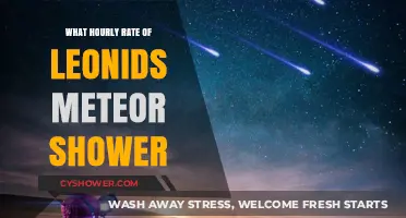 Leonids Meteor Shower: Unveiling the Hourly Rate of Celestial Fireworks