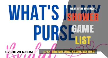 What’s in the Bag? Fun Bridal Shower Game Ideas List