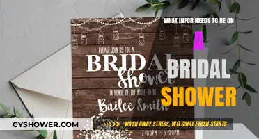 Essential Details to Include on Your Bridal Shower Invitation