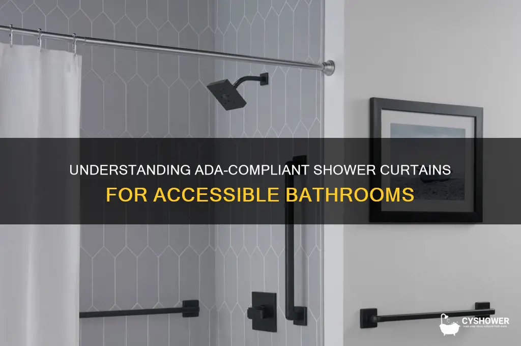 what is a ada shower curtain