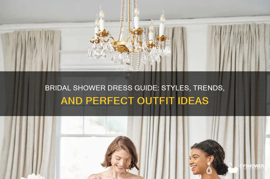 what is a bridal shower dress