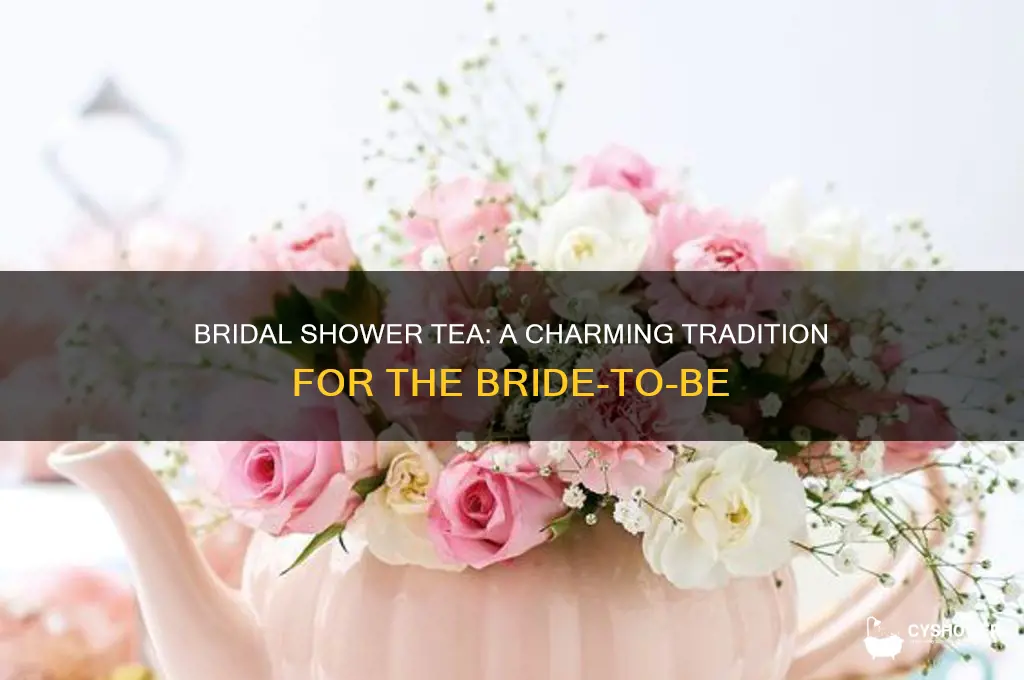 what is a bridal shower tea