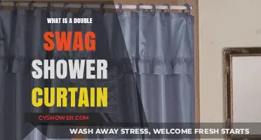 Double Swag Shower Curtain: Stylish, Functional, and Unique Bathroom Upgrade
