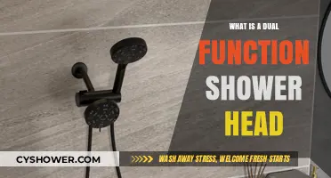 Dual Function Shower Head: Enhancing Your Shower Experience with Versatility