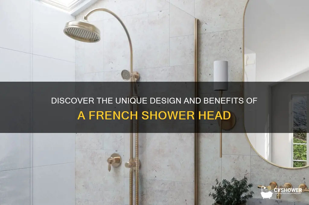 what is a french shower head