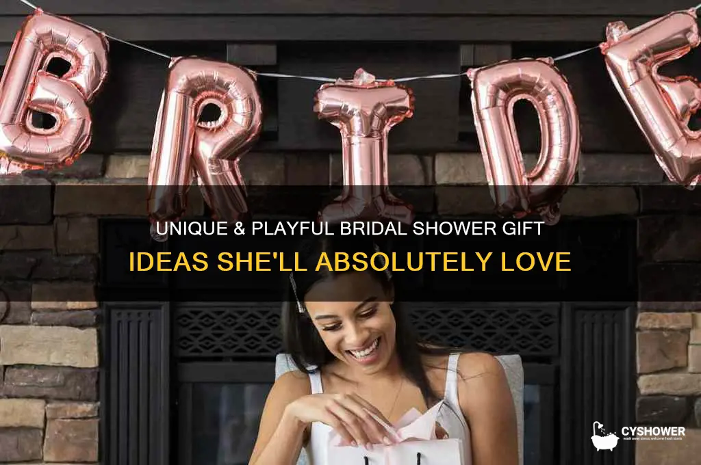 what is a fun bridal shower gift