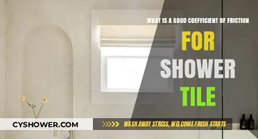 Choosing Safe Shower Tile: Ideal Coefficient of Friction Explained