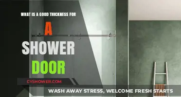 Choosing the Ideal Shower Door Thickness for Safety and Style