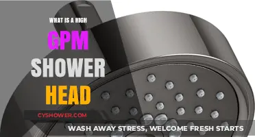 Understanding High GPM Shower Heads: Benefits, Efficiency, and Water Usage