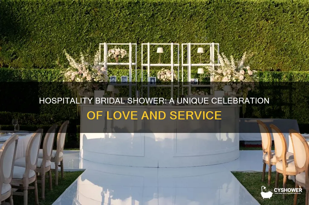 what is a hospatality bridal shower