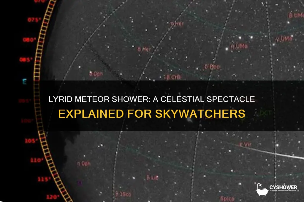 what is a lyrid meteor shower