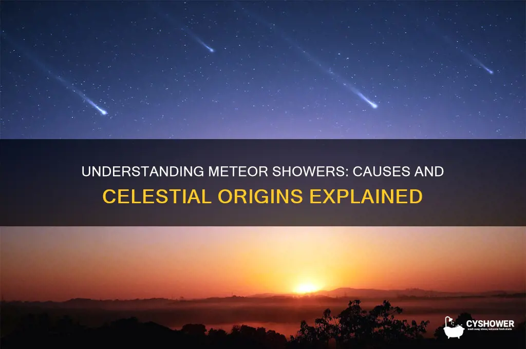 what is a meteor shower and what causes it
