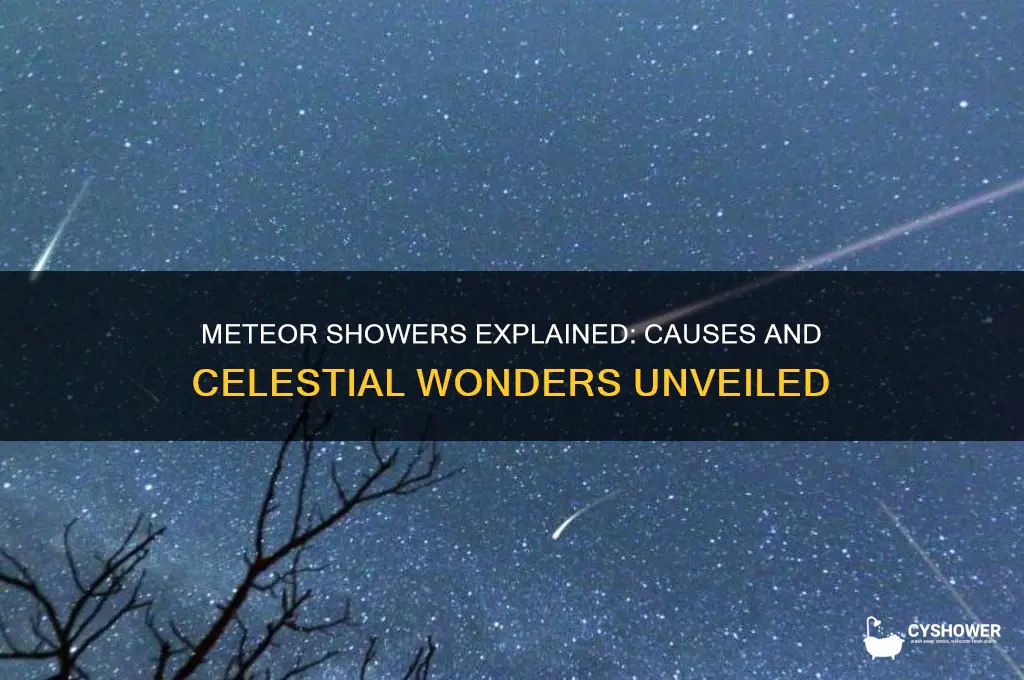 what is a meteor shower and why does it occur