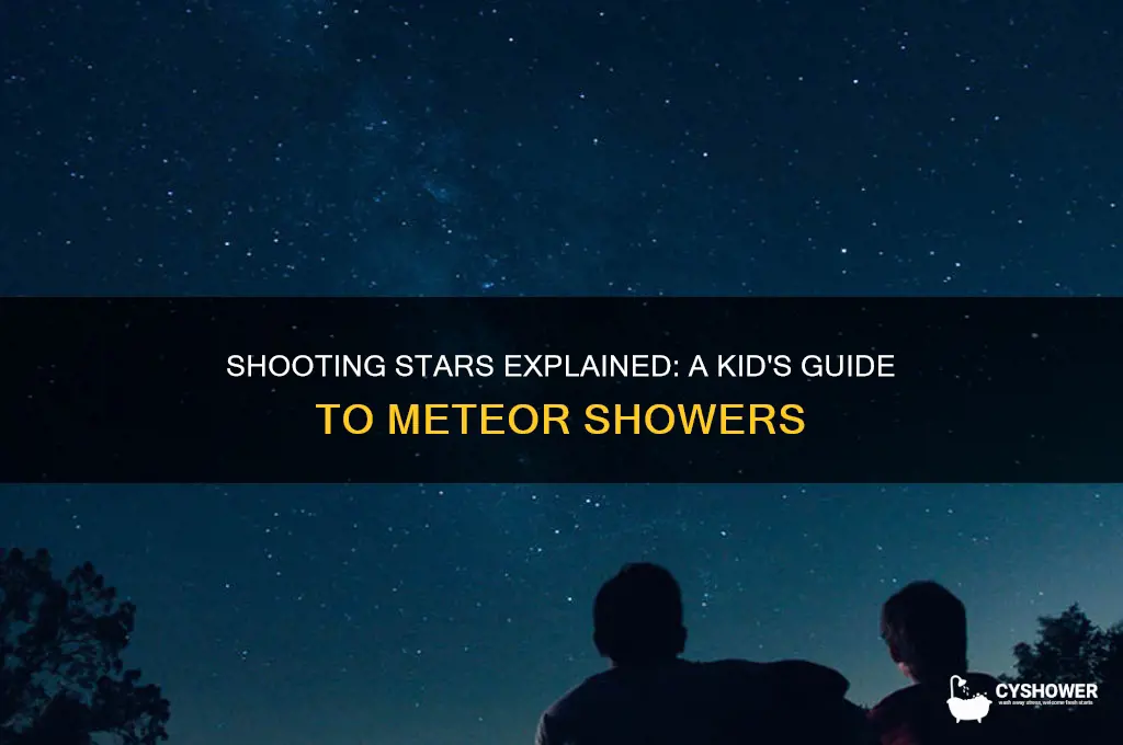 what is a meteor shower for kids