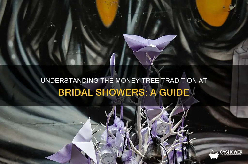 what is a money tree at a bridal shower
