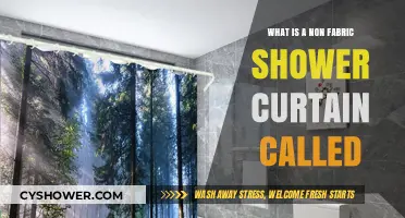 Discover the Name: Non-Fabric Shower Curtain Alternatives Explained