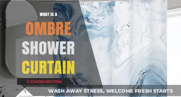 Transform Your Bathroom with a Stylish Ombre Shower Curtain