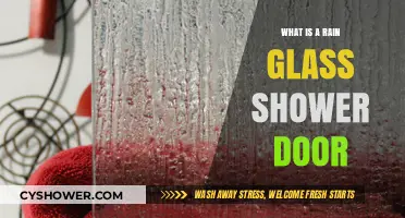 Elegant Privacy: Understanding Rain Glass Shower Doors and Their Benefits