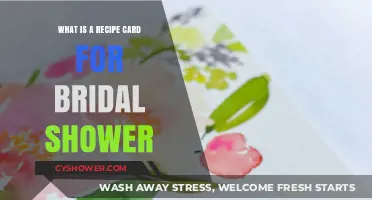 Creative Recipe Card Ideas for a Memorable Bridal Shower Celebration