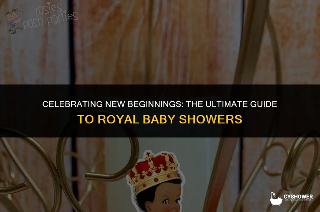 what is a royal baby shower party