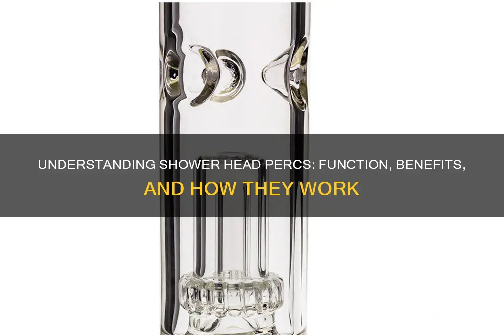 what is a shower head perc