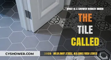 Shower Tile Rubber Underlayment: What's It Called and Why It's Essential