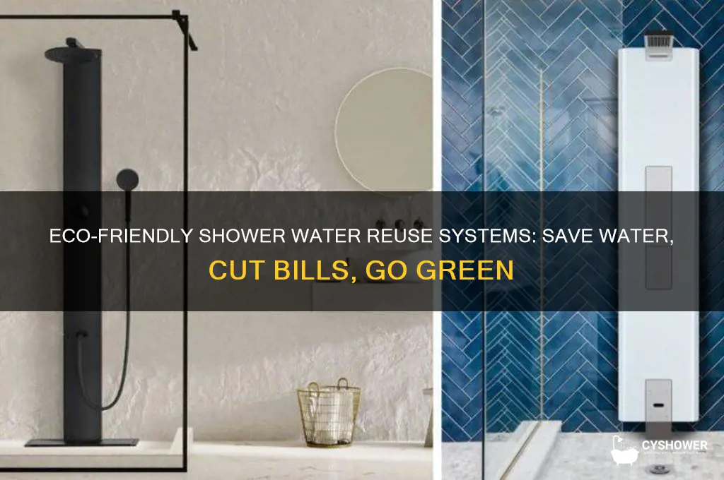 what is a shower water reuse system