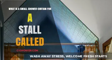 Compact Stall Shower Curtain: Finding the Perfect Fit for Small Spaces