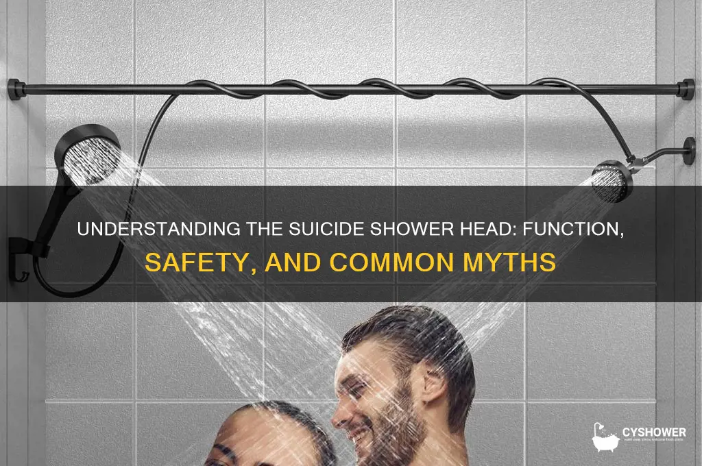 what is a suicide shower head