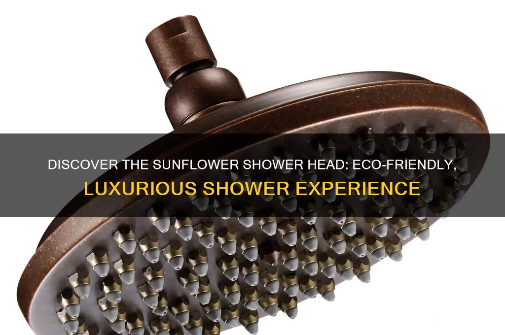what is a sunflower shower head