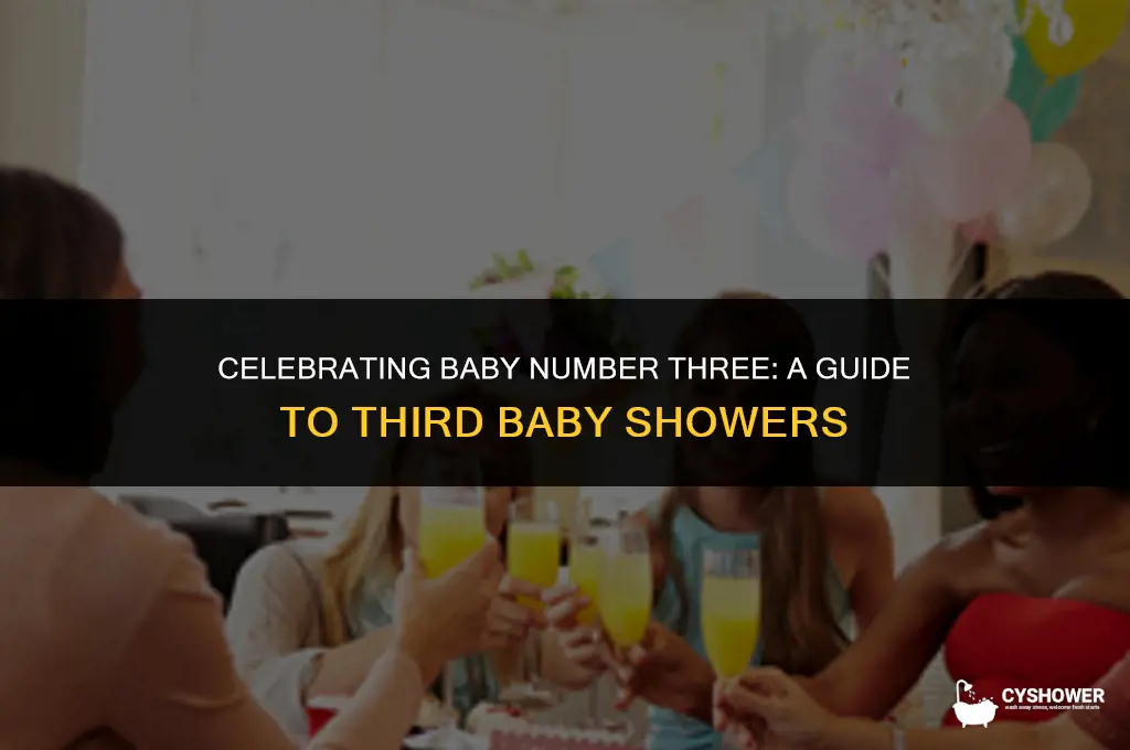 what is a third baby shower called