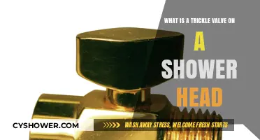 Understanding the Function and Benefits of a Shower Head Trickle Valve