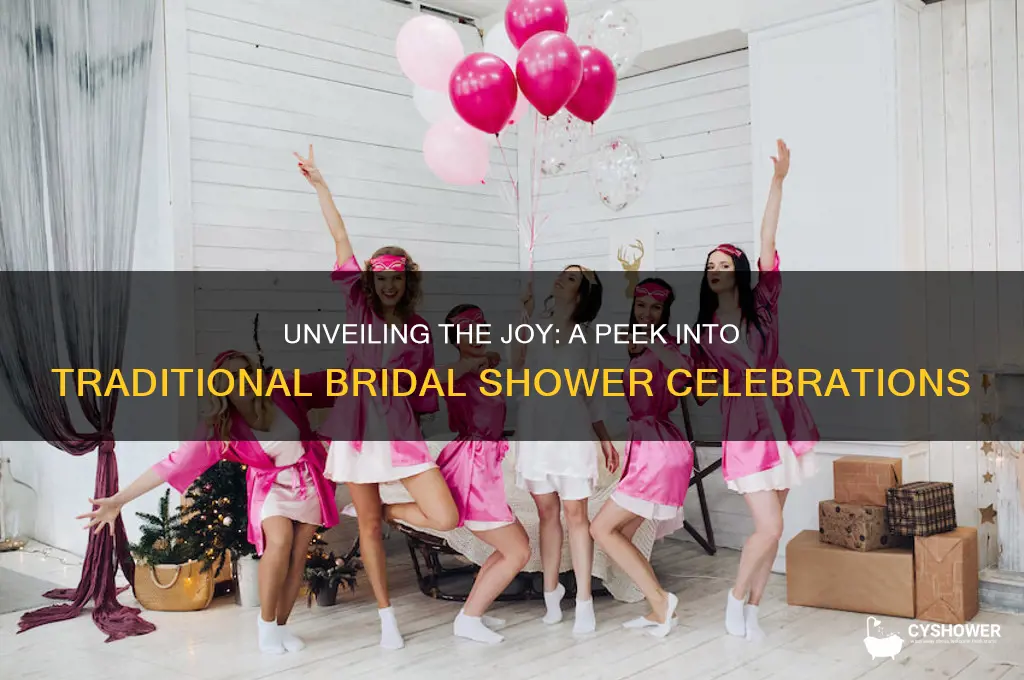 what is a typical bridal shower like