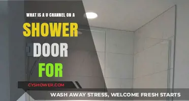 Understanding the Purpose of a U-Channel on Shower Doors