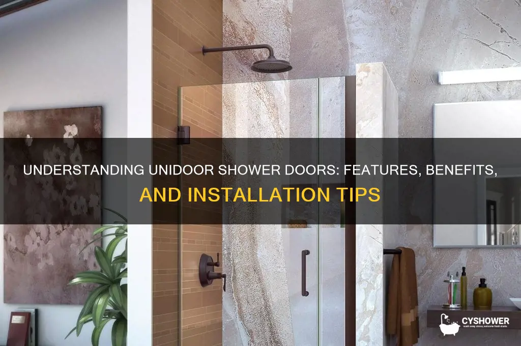what is a unidoor shower door