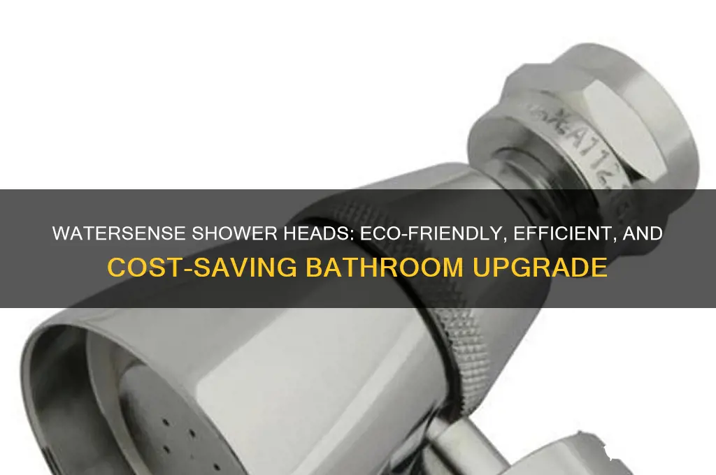 what is a watersense shower head