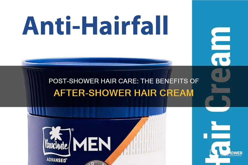 what is after shower hair cream