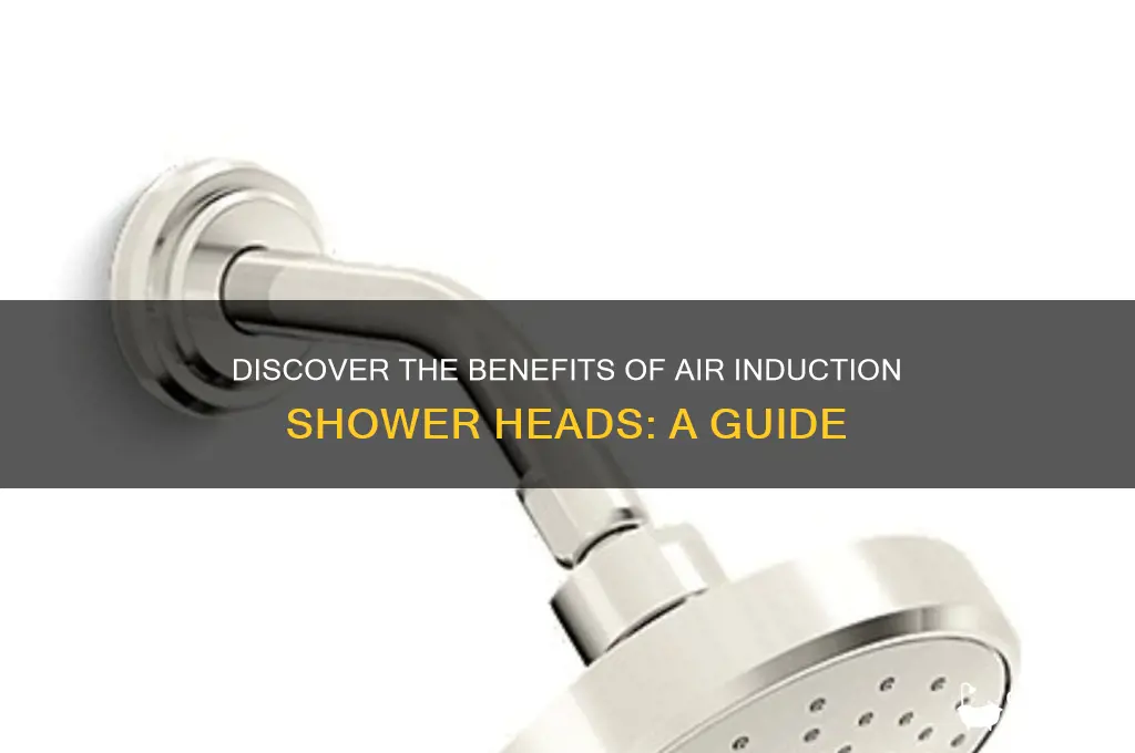 what is air induction shower head