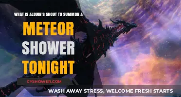 Summon Alduin's Meteor Shower Tonight: Master the Shout Guide