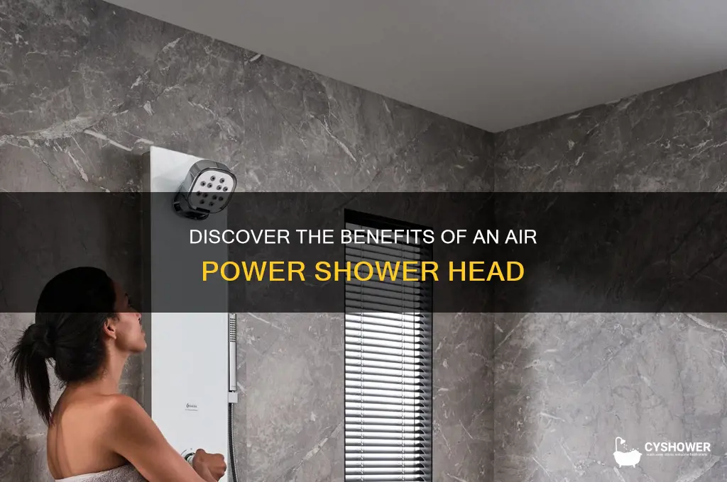 what is an air power shower head