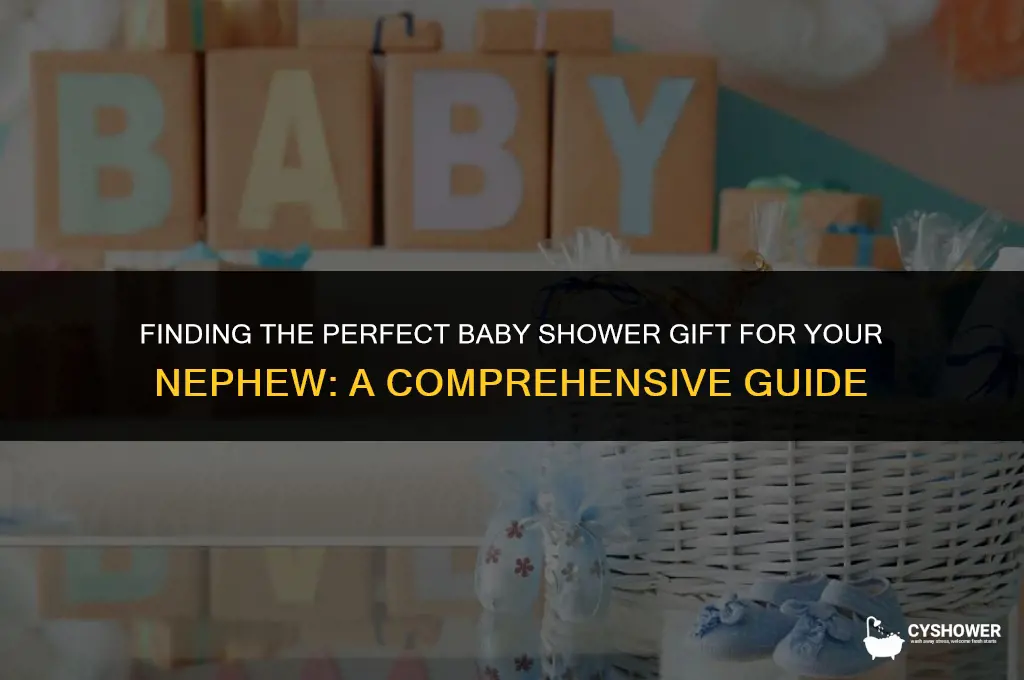 what is an appropriate baby shower gift to nephew