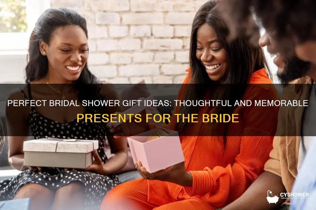 what is an approprite gift for bridal shower