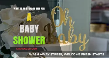Planning Your Baby Shower: What's the Average Size?