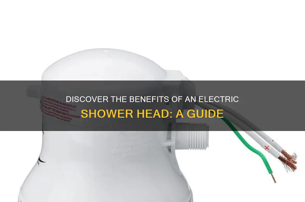 what is an electic shower head